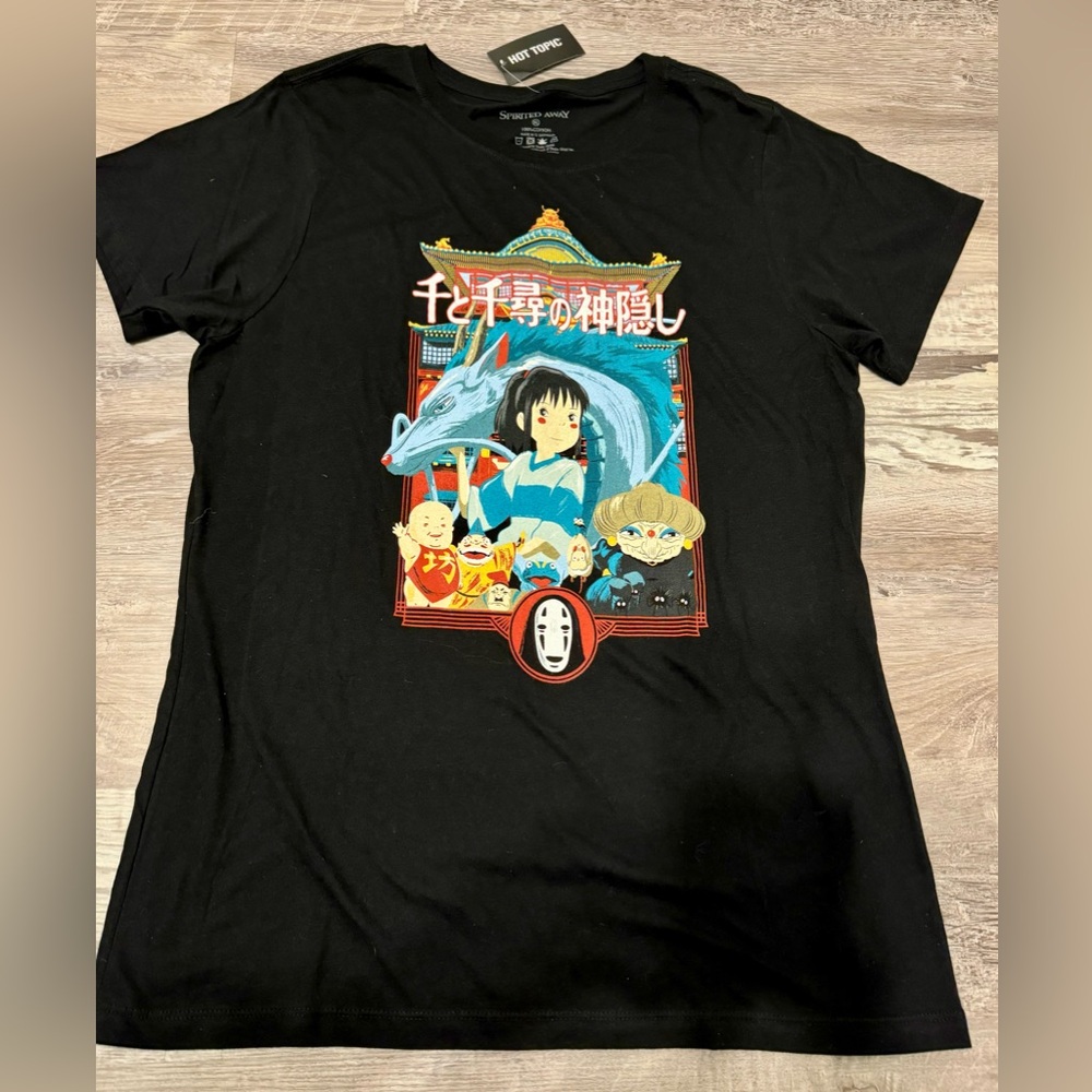 Her Universe Damen XLarge T-Shirt Studio Ghibli Spirited Away Kurzarm NWT